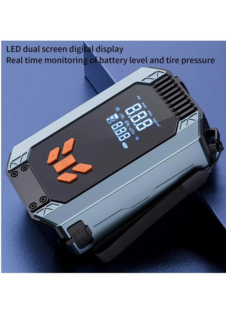 5 in 1 Car jump Starter With Air Pump