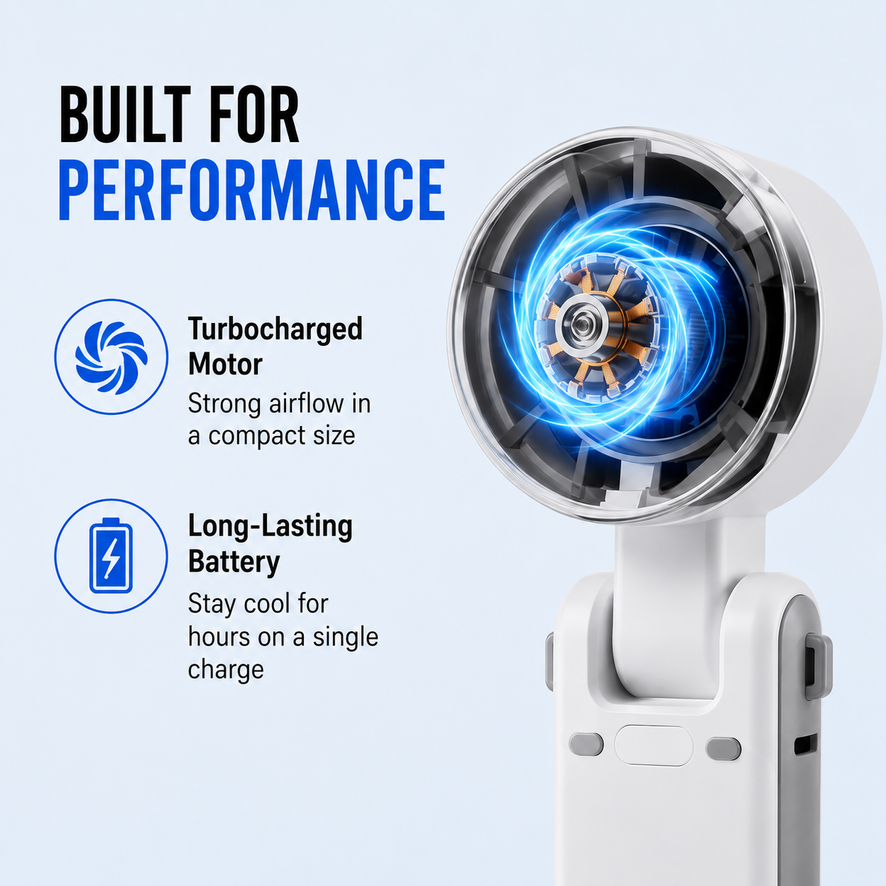 3 In 1 Portable Turbo  Fan