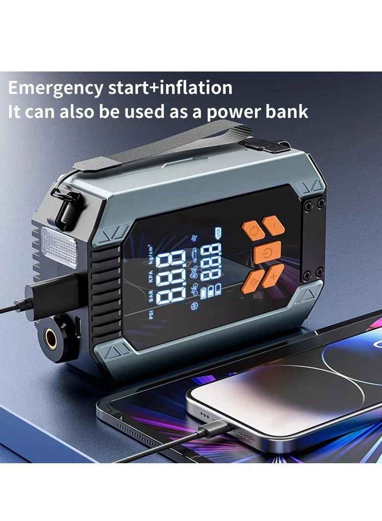 5 in 1 Car jump Starter With Air Pump