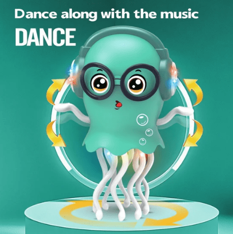 Twist - Jellyfish Musical Bump & Go Toy
